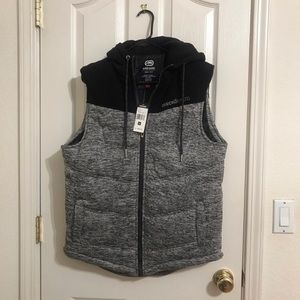 NWT Black vest Ecko UNLTD (unlimited)